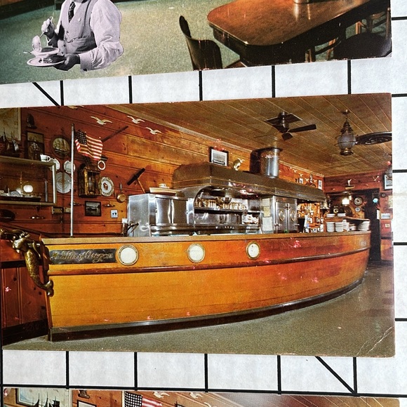 Set of vintage postcards for The Oyster Bar on Ankeny Street, Portland OR - Picture 1 of 8